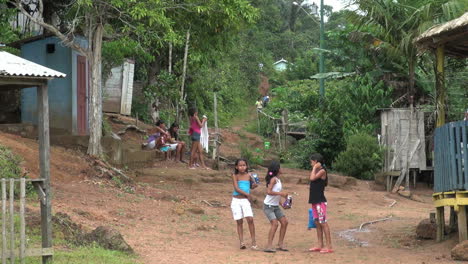 Brazil-Boca-da-Valeria-path-to-jungle-with-girls-editorial