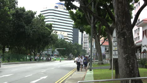 Bürgersteig-In-Singapur