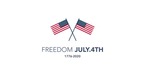 Animated-closeup-text-July-4th-on-holiday-background-14