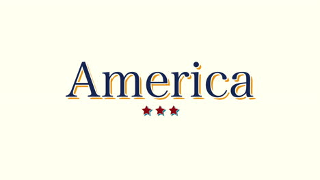 Animated-closeup-text-America-on-holiday-background-4