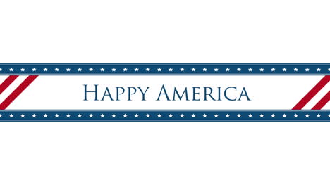Animated-closeup-text-Happy-America-on-holiday-background-2