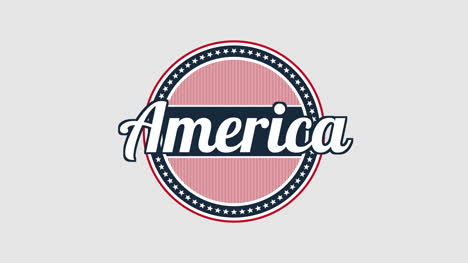 Animated-closeup-text-America-on-holiday-background-5