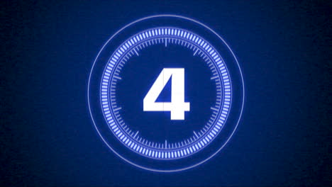 Digital Countdown - Stock Motion Graphics