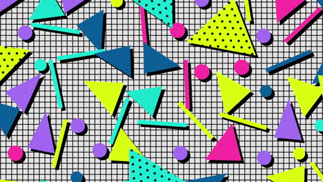 Motion-retro-geometric-shape-on-abstract-background-16