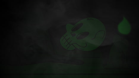 Halloween-background-animation-with-skull-1