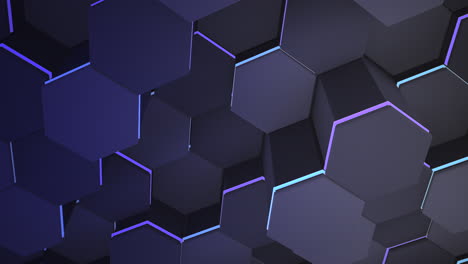 Motion-dark-blue-hex-grid-background