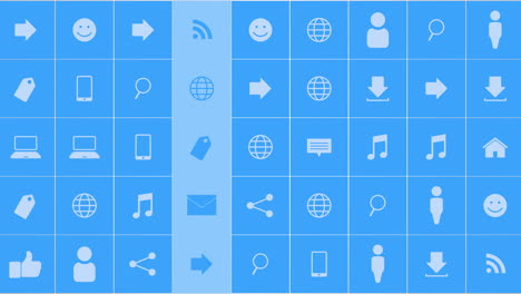 Motion-network-icons-on-simple-background-9