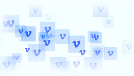 Motion-icons-animation-of-Vimeo-social-network-on-simple-background-3