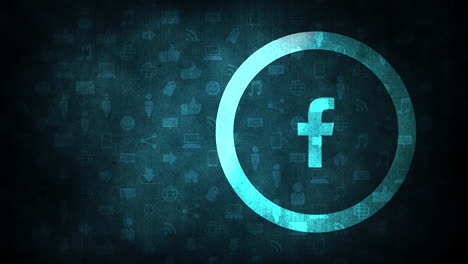 Motion-icons-of-Facebook-social-network-on-simple-background-9