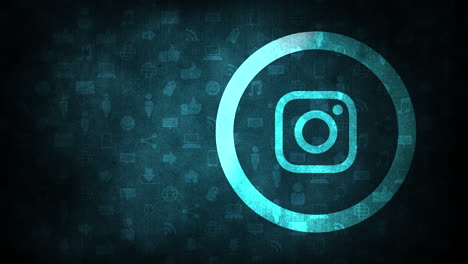 Iconos-De-Movimiento-De-La-Red-Social-Instagram-Sobre-Fondo-Simple-8