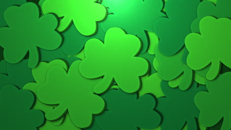 Animation-Saint-Patricks-Day-with-motion-green-shamrocks-3