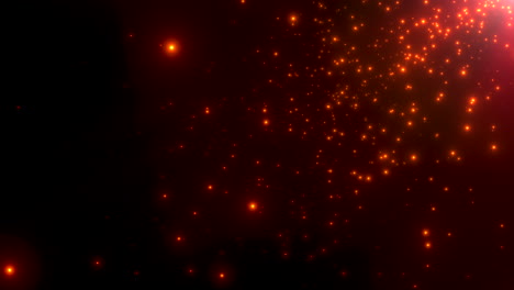Bewegung-Rote-Partikel-Und-Sterne-In-Galaxie-5