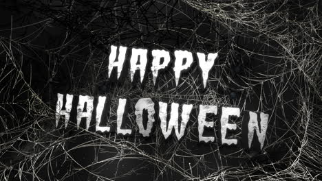 Happy-Halloween-and-mystical-horror-background-with-dark-spiderweb