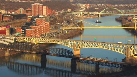 Bridges-cross-the-river-near-Pittsburgh-PA-2