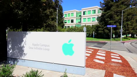 Apple-Computerzentrale-In-Cupertino,-Kalifornien-1