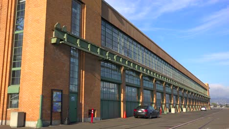 Wide-shot-of-a-warehouse-or-factory