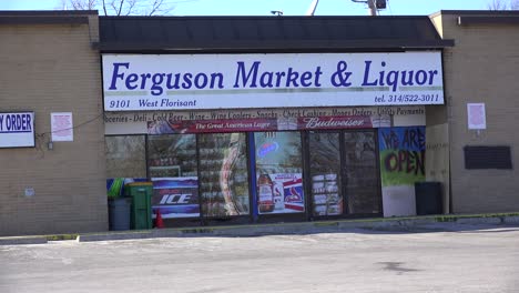 The-Ferguson-Market-and-Liquor-store-is-ground-zero-for-the-rioting-that-destroyed-the-neighborhood