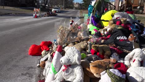 A-makeshift-memorial-for-Michael-Brown-shooting-victim-in-Ferguson-Missouri-1