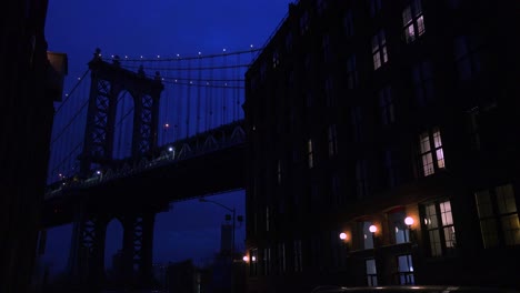 A-nice-view-of-a-Brooklyn-New-York-street-with-the-Bridge-background-and-apartments-foreground-2