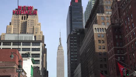The-New-Yorker-magazine-building-as-well-as-the-Empire-State-building-are-both-framed-in-the-New-York-city-image
