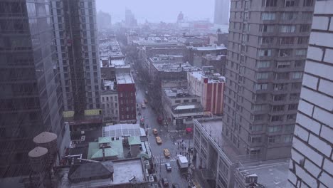 High-angle-over-Manhattan-New-York-with-heavy-rain-falling-1