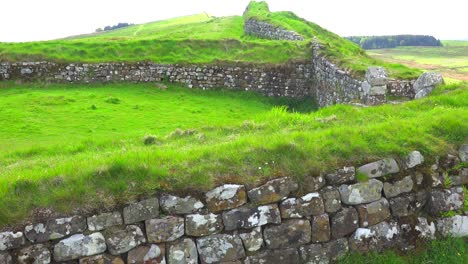 Una-Toma-De-Establecimiento-Del-Muro-De-Hadrians-En-El-Norte-De-Inglaterra.