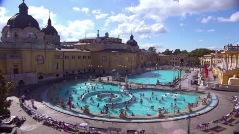 An-establishing-shot-of-a-beautiful-old-bath-and-spa-in-Budapest-Hungary-2