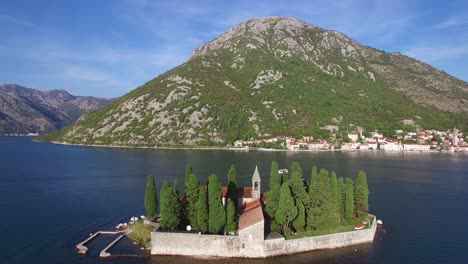 Beautiful-aerial-over-the-Our-Lady-rock-island-church-in-Boka-Bay-Montenegro-2