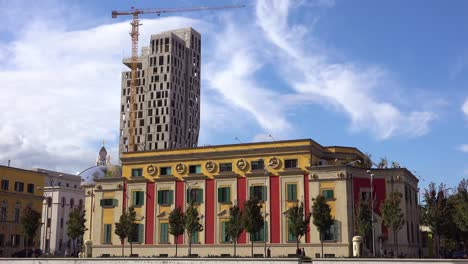 New-buildings-under-construction-in-downtown-Tirana-Albania-1
