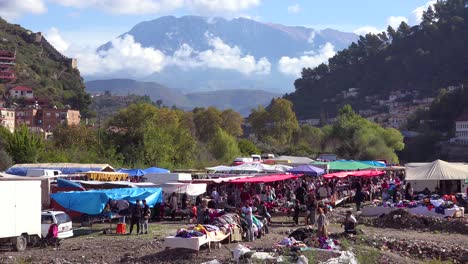 A-large-outdoor-market-in-the-Alps-of-Albania