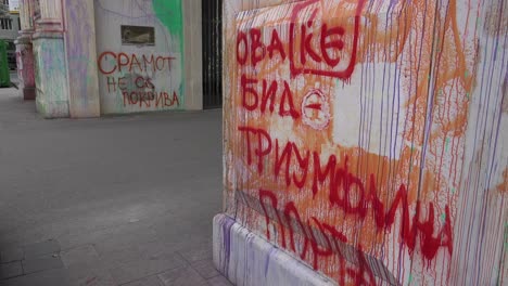 The-Arch-in-Skopje-represents-rampant-corruption-to-Macedonians-and-they-have-thrown-paint-all-over-it-in-protest-4