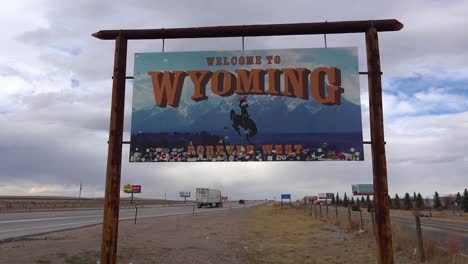 A-sign-welcomes-travelers-to-the-state-of-Wyoming-1