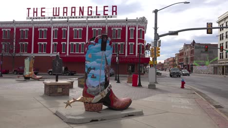 Large-cowboy-boots-are-a-landmark-feature-of-the-streets-of-Cheyenne-Wyoming-2
