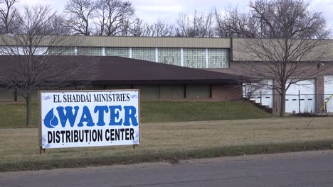 Ein-Wasserverteilungszentrum-Befindet-Sich-In-Flint-Michigan