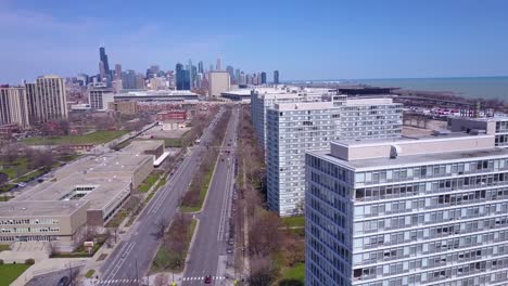 Aerial-around-apartment-blocks-in-suburban-South-Chicago-2