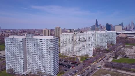 Aerial-around-apartment-blocks-in-suburban-South-Chicago-3