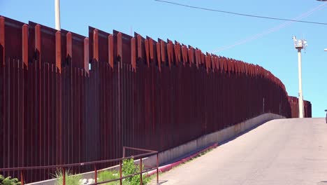 A-view-along-the-US-Mexico-border-at-Nogales-Arizona-1
