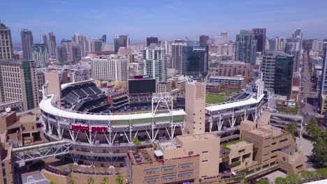 An-aerial-shot-over-downtown-San-Diego-with-Petco-Park-stadium-in-the-foreground-1