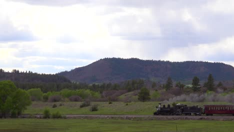 The-Cumbres-and-Toltec-steam-train-moves-through-Colorado-Mounatins-near-Chama-New-Mexico-1