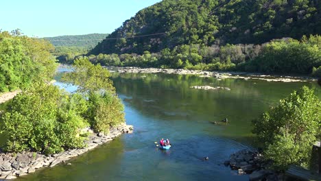 River-rafting-at-the-confluence-of-the-Potomac-and-Shenandoah-Rivers-at-Harpers-Ferry-West-Virginia-2