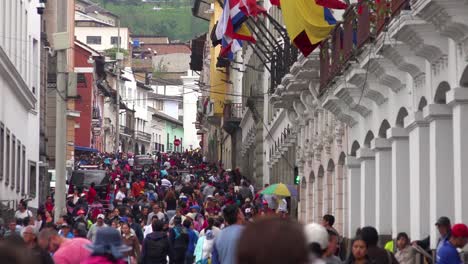 Very-large-crowds-swarm-the-streets-of-downtown-Quito-Ecuador-at-siesta-time