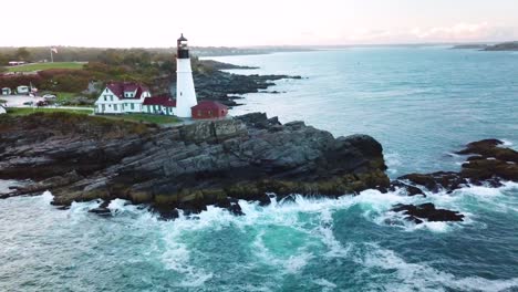 Great-aerial-shot-over-the-Portland-Head-lighthouse-suggests-Americana-or-beautiful-New-England-scenery-2