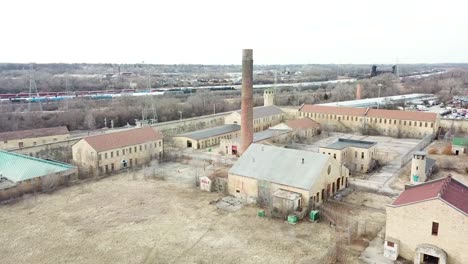 Antenne-Des-Verlassenen-Und-Verlassenen-Joliet-Gefängnisses-Oder-Gefängnisses-Eine-Historische-Stätte-Seit-Dem-Bau-In-Den-1880er-Jahren-8