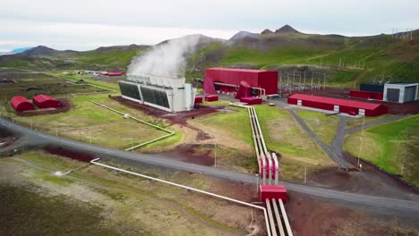 Drone-aerial-over-the-Krafla-geothermal-power-plant-in-Iceland-where-clean-electricity-is-generated-9