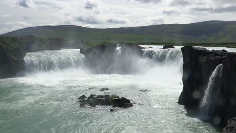 Godafoss-is-a-beautiful-waterfall-in-Iceland