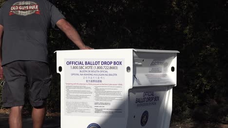 Secure-Ballot-Drop-Boxes-Drop-Off-Box-Is-Moved-Into-Position-By-Workers-In-Santa-Barbara-California-Prior-To-Us-Presidential-Elections-5