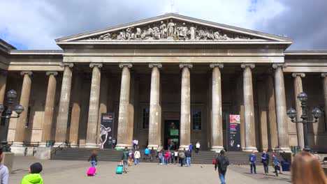 An-establishing-shot-of-the-British-Museum-in-London-England
