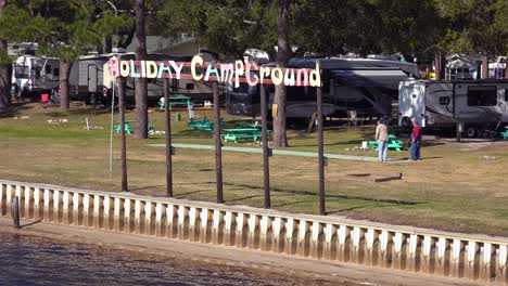 A-retirement-holiday-camp-for-seniors-offers-shuffleboard-and-RV-camping