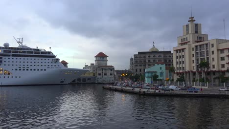 Massive-cruise-ships-dock-at-Havana-harbor-Cuba-3