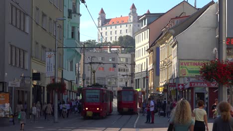 The-busy-streets-of-Bratislava-Slovakia